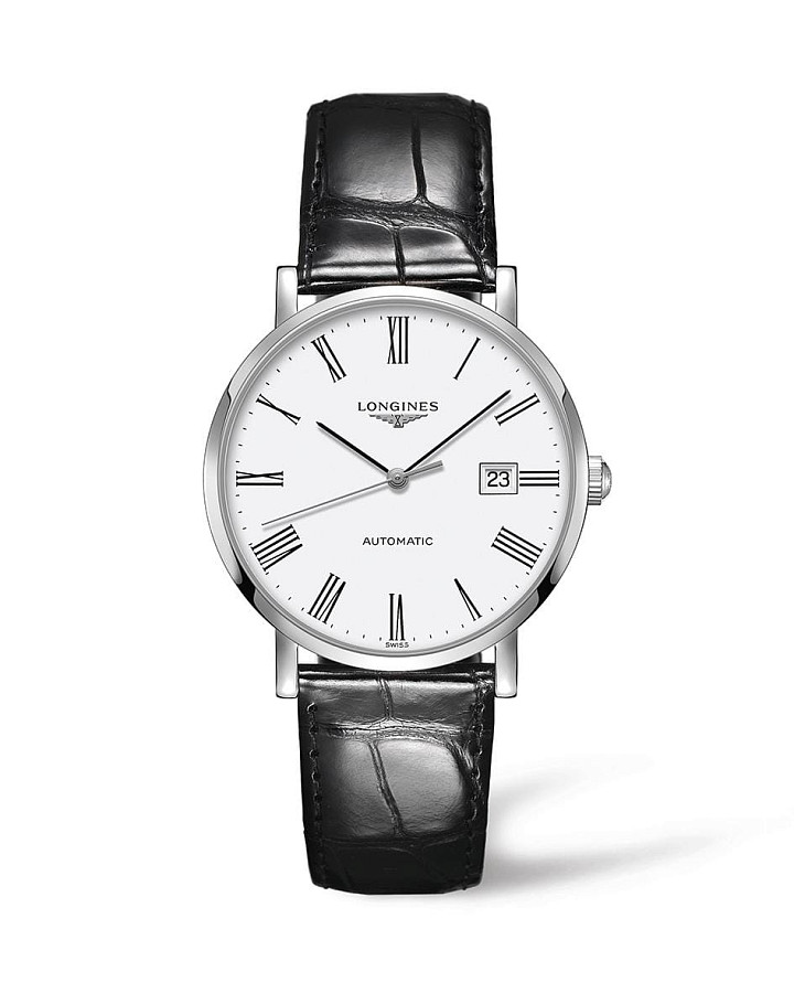 Часы Longines Elegant Collection L4.910.4.11.2 — кожаный, мужские