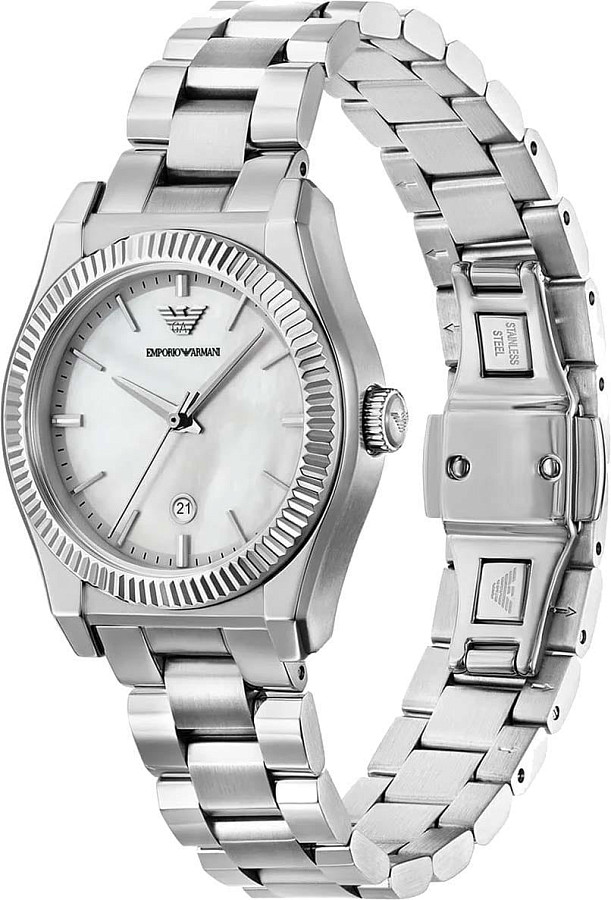Часы Emporio Armani Federica AR11723 — серебристый, сталь металл