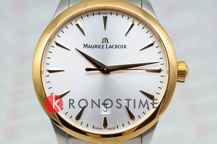 Часы Maurice Lacroix 1975 Quartz Duotone 751007-PVP12-130-1 — сталь металл, Швейцария