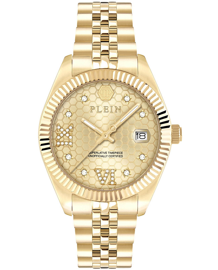 Часы Philipp Plein Date Superlative PWYFA0425 — женские, золотой