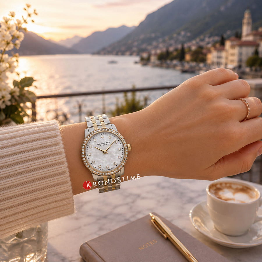 Часы Raymond Weil Toccata Classic 5024-SPS-97081 — нержавеющая сталь с pvd-покрытием, женские