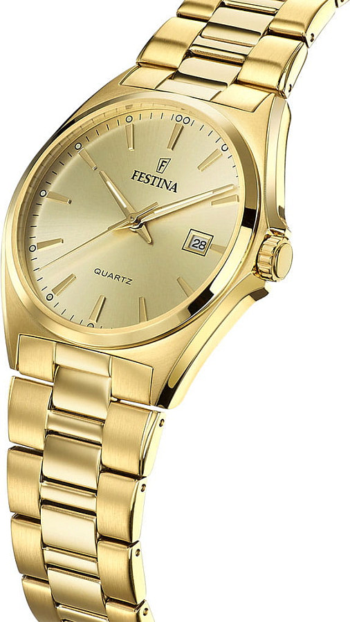 Часы Festina Classics F20555/3 — кварцевые, металл сталь