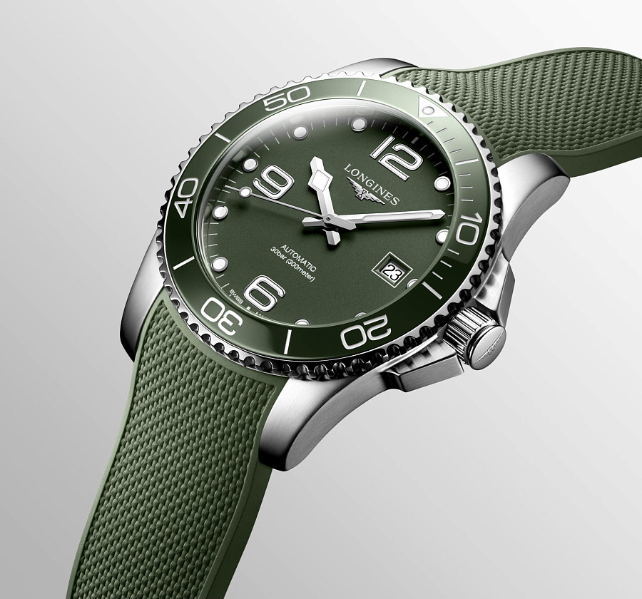 Часы Longines HydroConquest L3.781.4.06.9 — Швейцария, механические