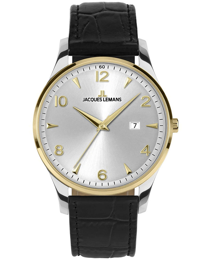 Часы Jacques Lemans Classic 1-2215F — мужские, серебристый