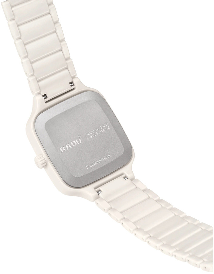 Часы Rado True Square FormaFantasma R27076012 — механические, керамика сталь металл