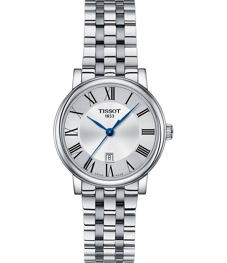 Часы Tissot Carson Premium Lady T122.210.11.033.00 — женские, серебристый