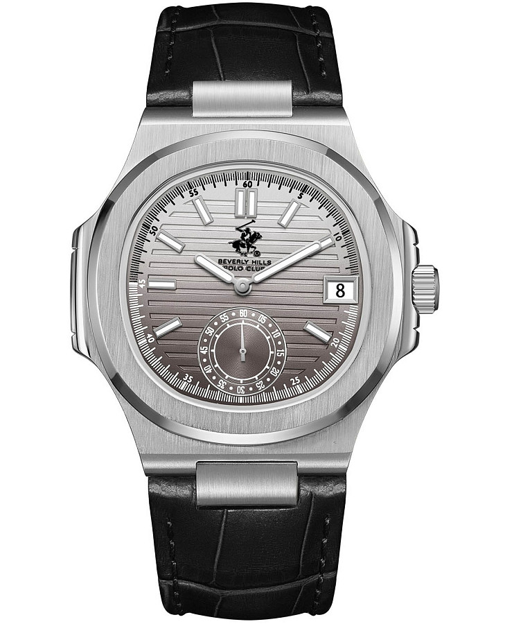 Часы Beverly Hills Polo Club BP3792X.351 — мужские, серебристый
