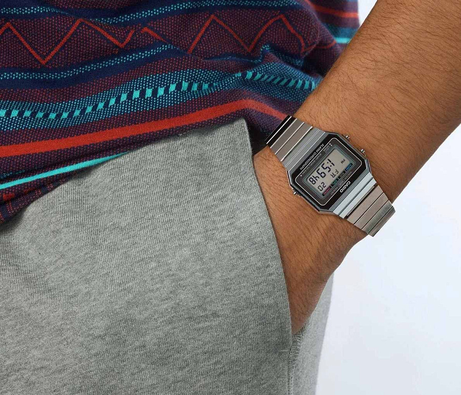 Часы Casio Collection A700WE-1A — пластик, Япония
