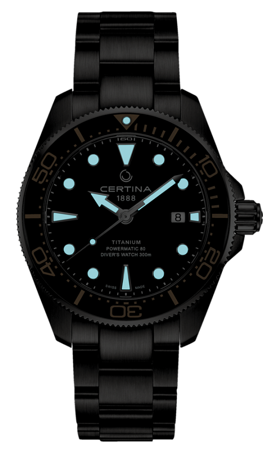 Часы Certina DS Action Diver C032.607.44.051.00 — Швейцария, механические