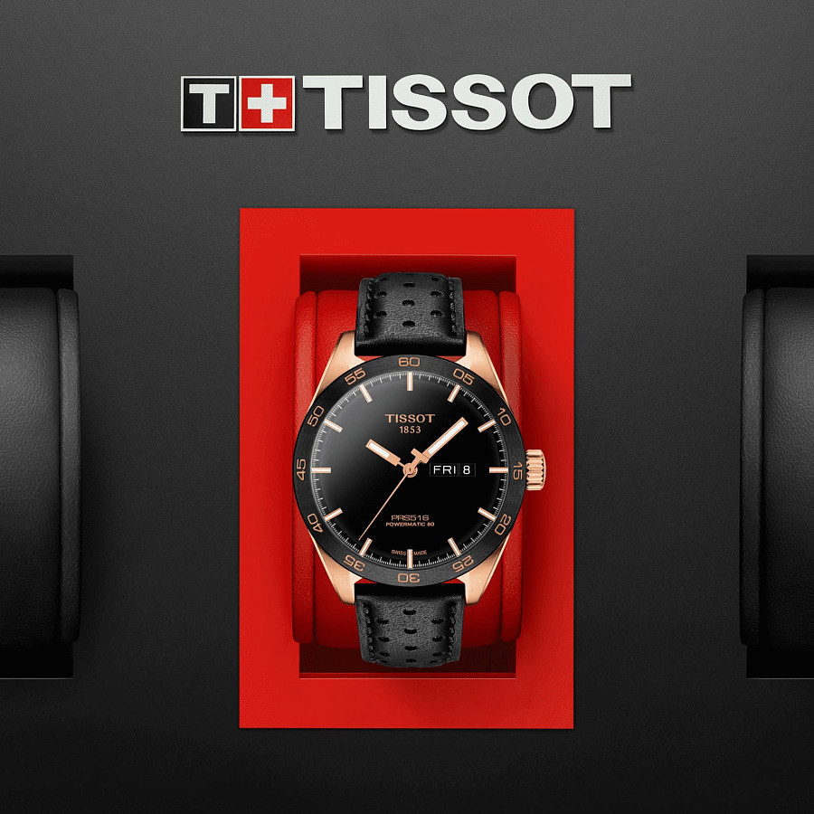 Часы Tissot PRS 516 Powermatic 80 T100.430.36.051.01 — артикул T1004303605101