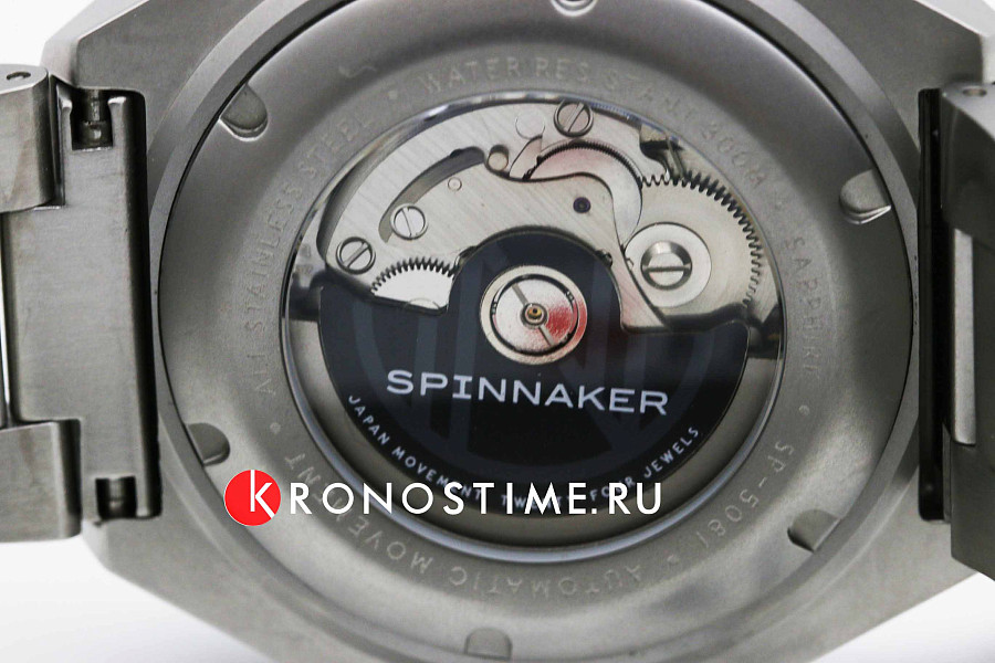 Часы Spinnaker Dumas SP-5081-LL — мужские, серебристый