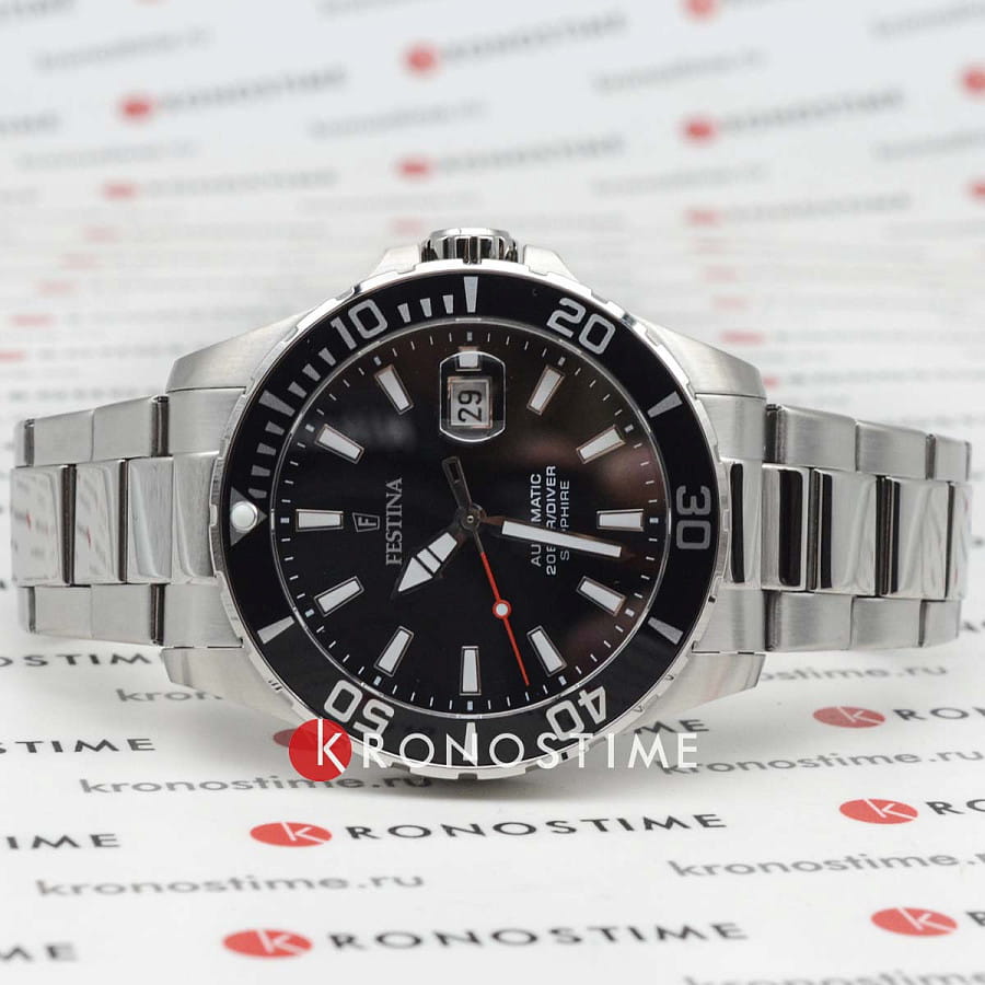 Часы Festina Automatic F20531/4 — механические, металл сталь