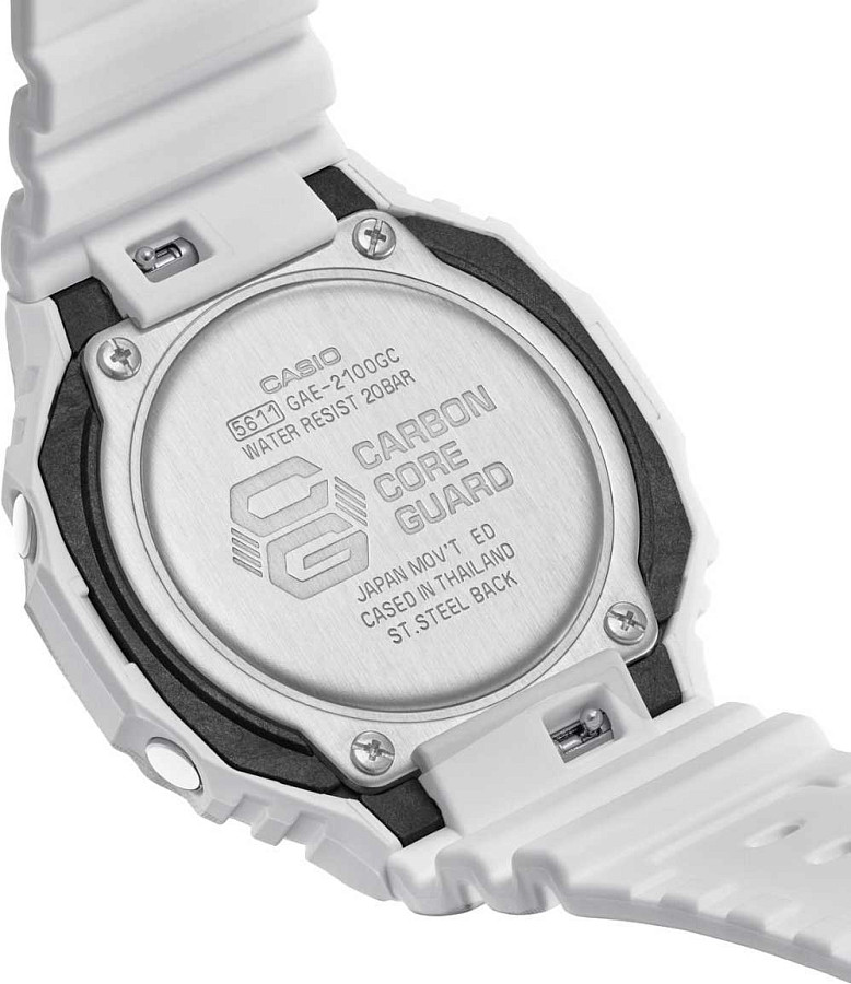 Часы Casio G-Shock Frozen Forest GAE-2100GC-7AER — пластик, мужские