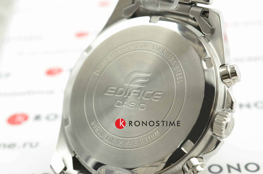 Часы Casio Edifice EFV-610D-1AVUDF (EFV-610D-1A) — мужские, нержавеющая сталь