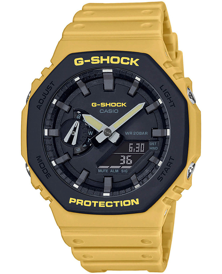 Часы Casio G-Shock GA-2110SU-9A — мужские, черный