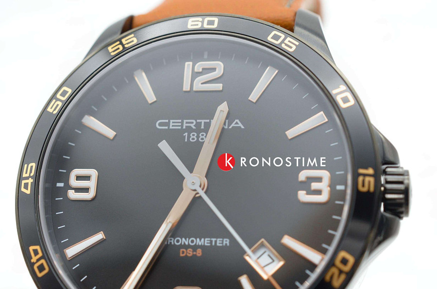 Часы Certina DS-8 C033.851.36.057.00 — сталь металл, Швейцария