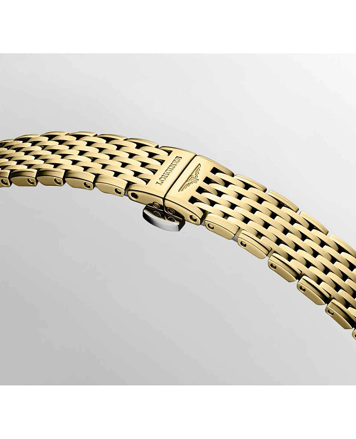 Часы Longines La Grande Classique L4.209.2.87.8 — женские, сталь c pvd покрытием