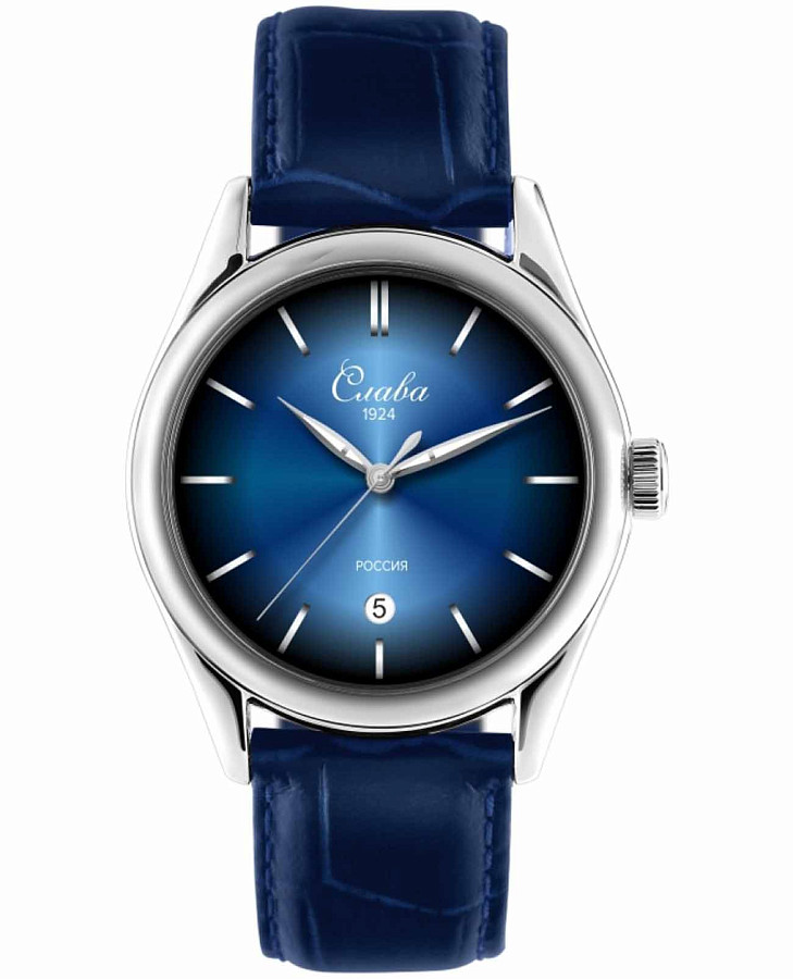 Часы Слава Сенат 2490526/300-2115 — мужские, синий