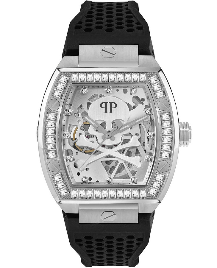 Часы Philipp Plein The Skeleton PWBAA1323 — мужские, серебристый