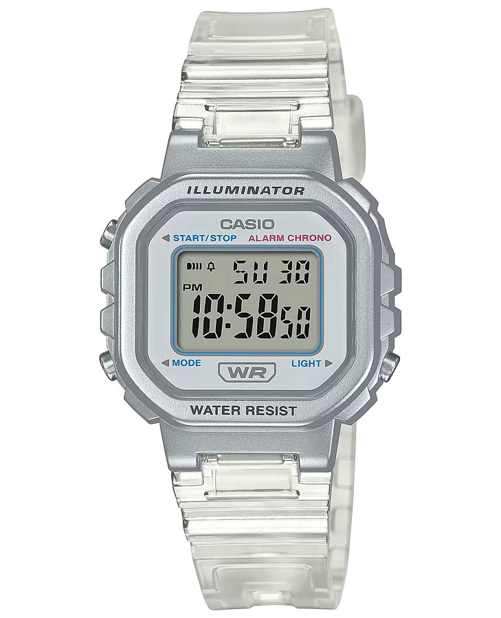 Часы Casio Collection LA-20WHS-7A — женские, серый