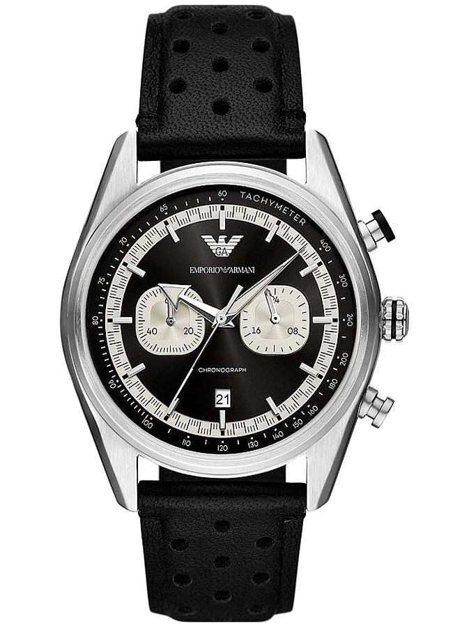 Часы Emporio Armani Racer AR11635 — мужские, черный