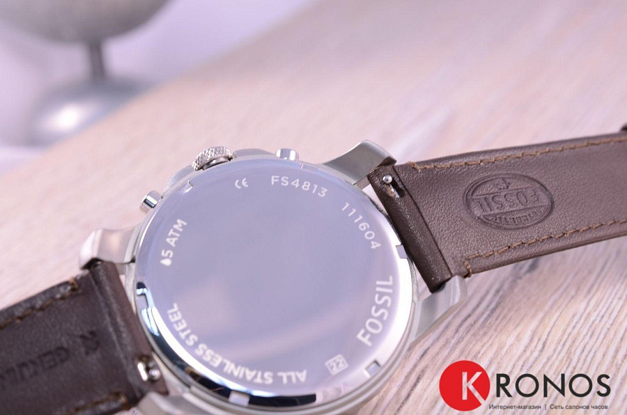 Часы Fossil Bannon FS4813 — металл, США