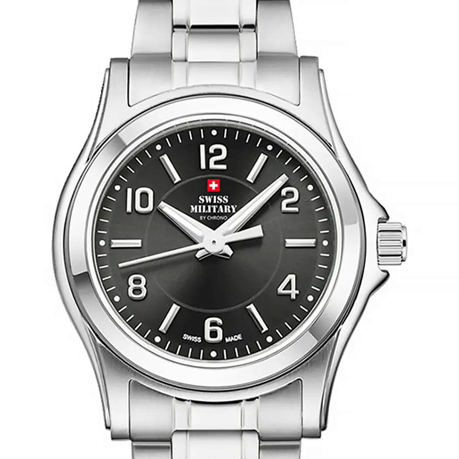 Часы Swiss Military by Chrono SM34003.21 — кварцевые, металл сталь