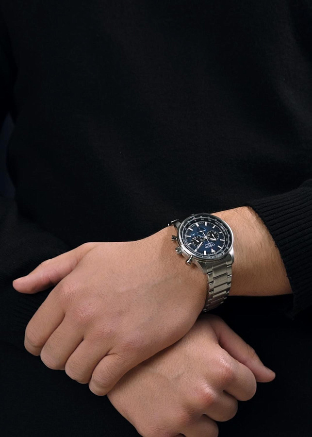 Часы Citizen Eco-Drive CA4500-91L — кварцевые, сталь металл