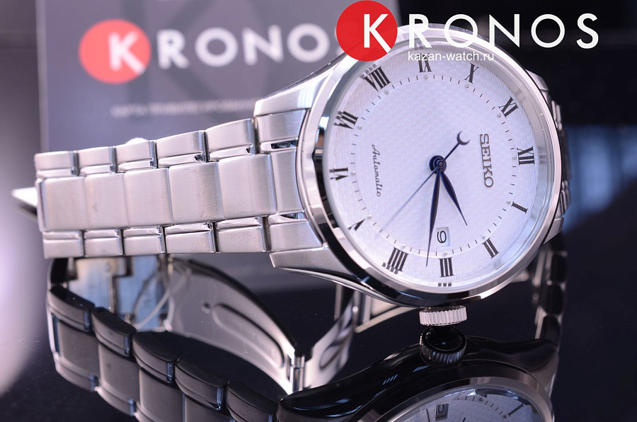 Часы Seiko Conceptual Series Dress SRP767K1 — механические, сталь металл