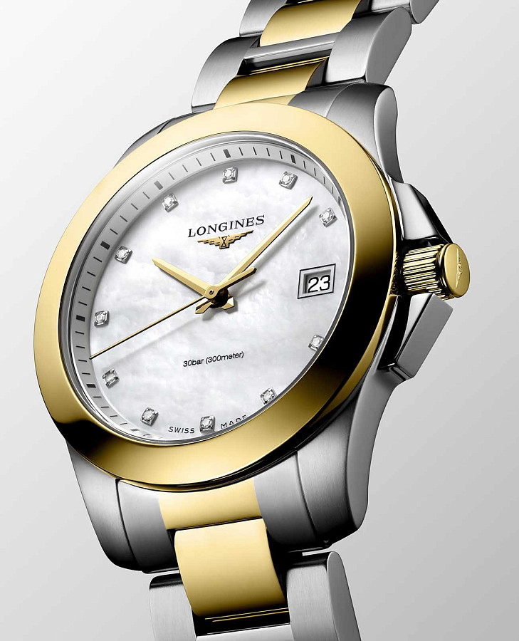 Часы Longines Conquest L3.377.3.87.7 — металл сталь, Швейцария