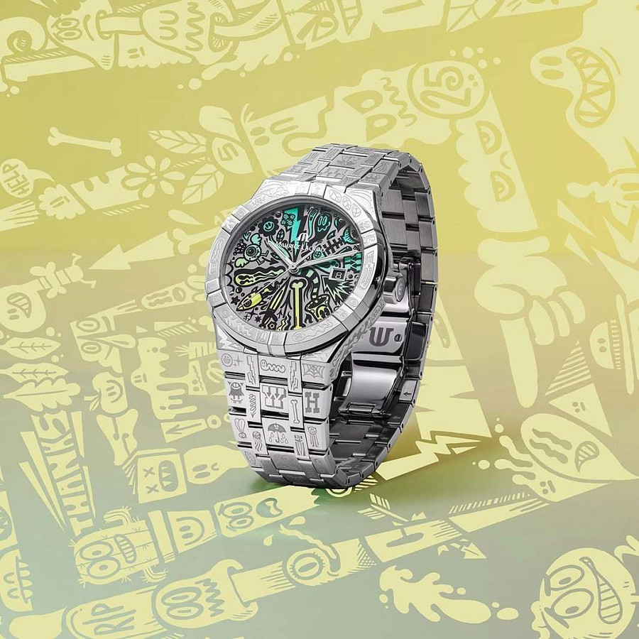 Часы Maurice Lacroix Aikon Automatic AI6008-SS009-090-1 — нержавеющая сталь, мужские