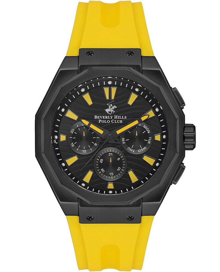 Часы Beverly Hills Polo Club BP3557X.654 — мужские, черный