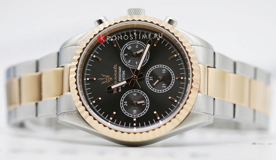 Часы Maserati COMPETIZIONE R8853100020 — черный, металл сталь