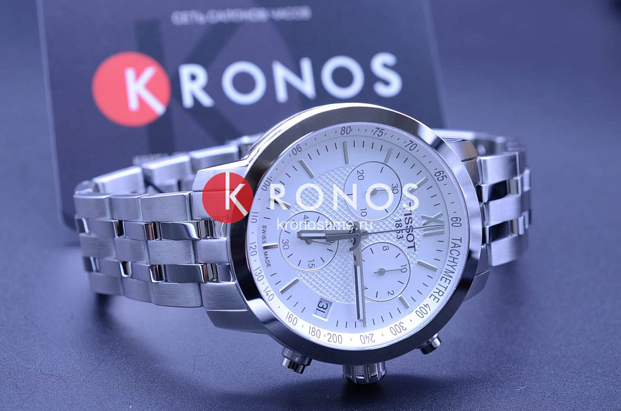 Часы Tissot PRC 200 Fencing Chronograph T055.417.11.018.00 — сталь металл, Швейцария
