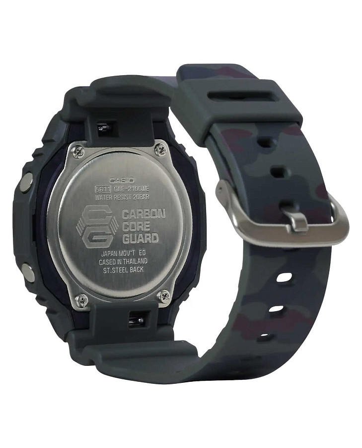 Часы Casio G-Shock GAE-2100WE-3A — пластик, Япония
