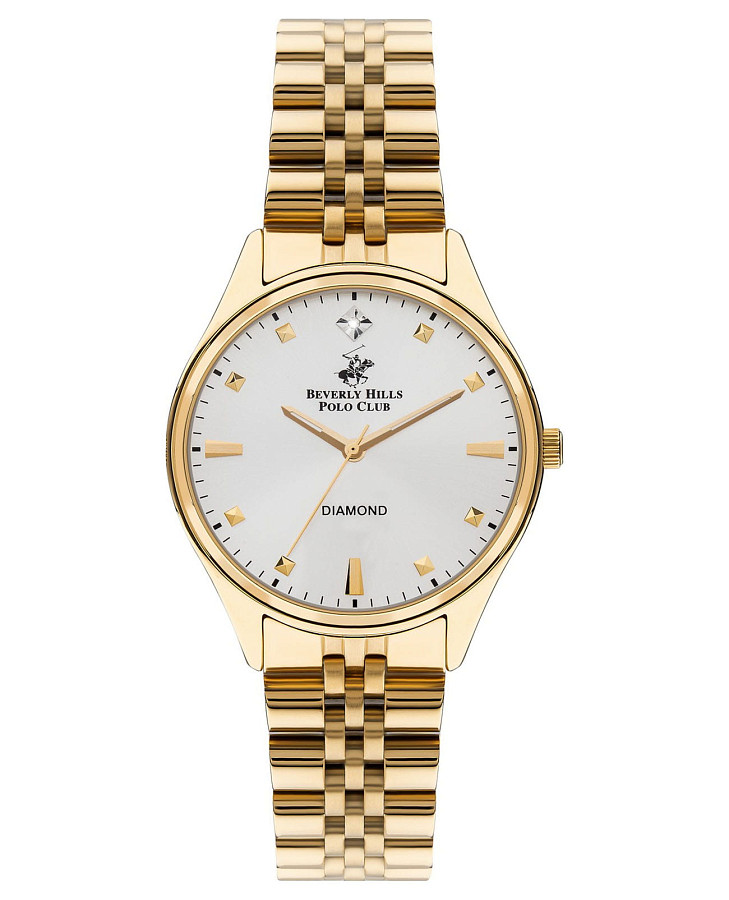 Часы Beverly Hills Polo Club BP3390C.130 — женские, серебристый