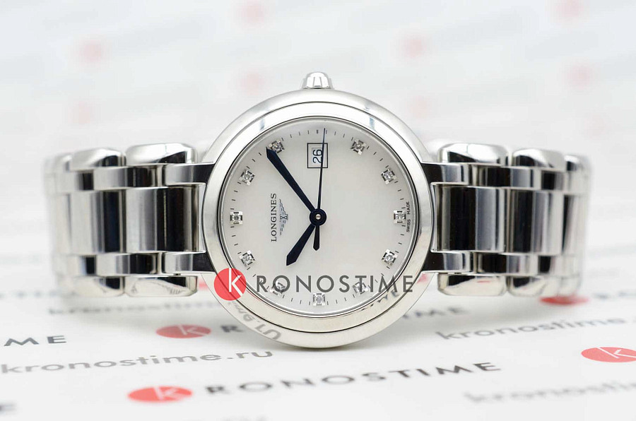 Часы Longines PrimaLuna L8.122.4.87.6 — кварцевые, сталь металл