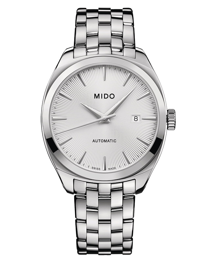 Часы Mido Belluna Royal Gent M024.507.11.031.00 — мужские, серебристый