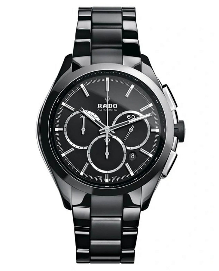 Часы Rado HyperChrome Automatic Chronograph R32275152 — мужские, черный