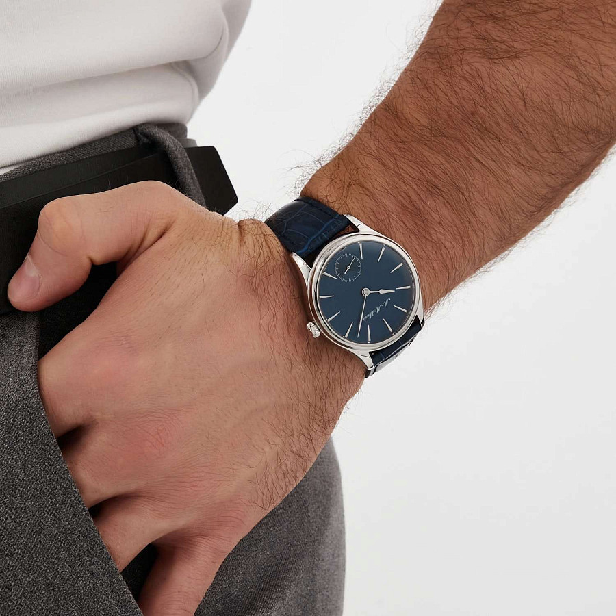 Часы Михаил Москвин Elegance 4115L-1 — кожаный, мужские