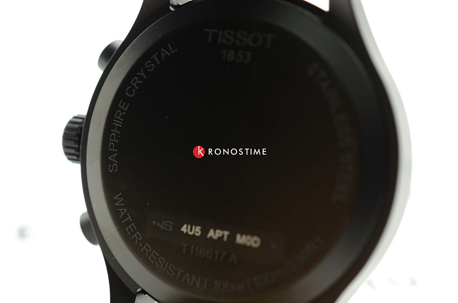 Часы Tissot Chrono XL T116.617.36.057.00 — сталь металл, кожаный