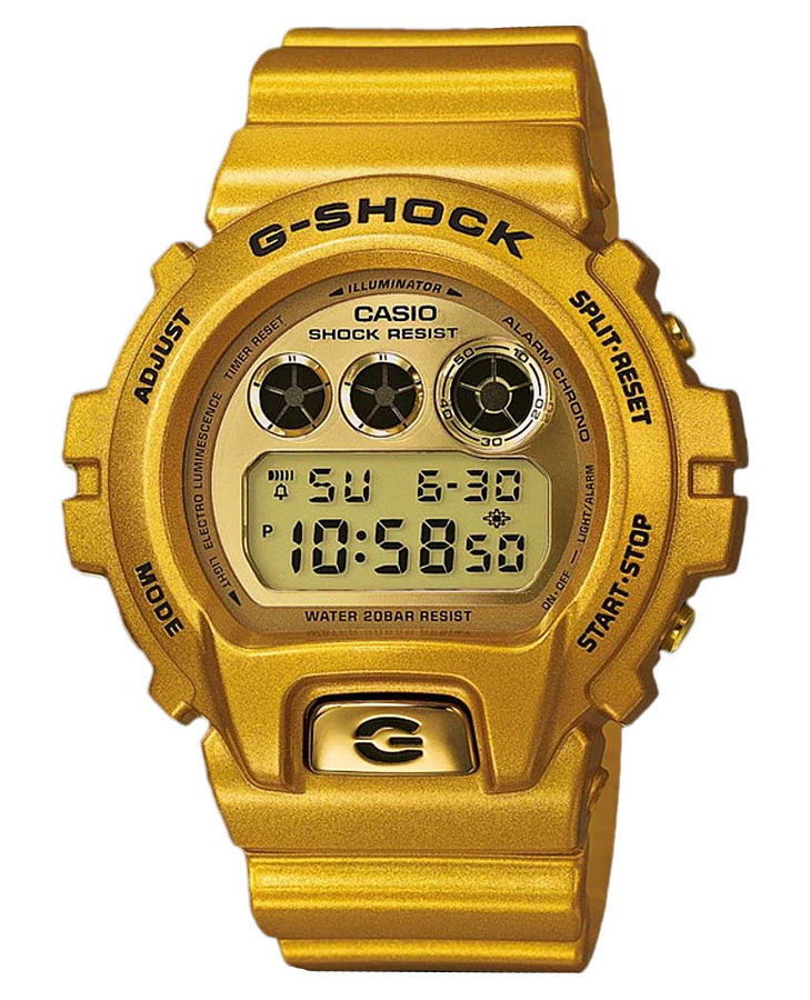 Часы Casio G-Shock DW-6900GD-9E — мужские, оранжевый