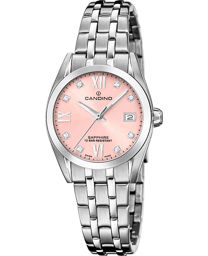 Часы Candino Couple Quartz C4703/E — женские, серебристый