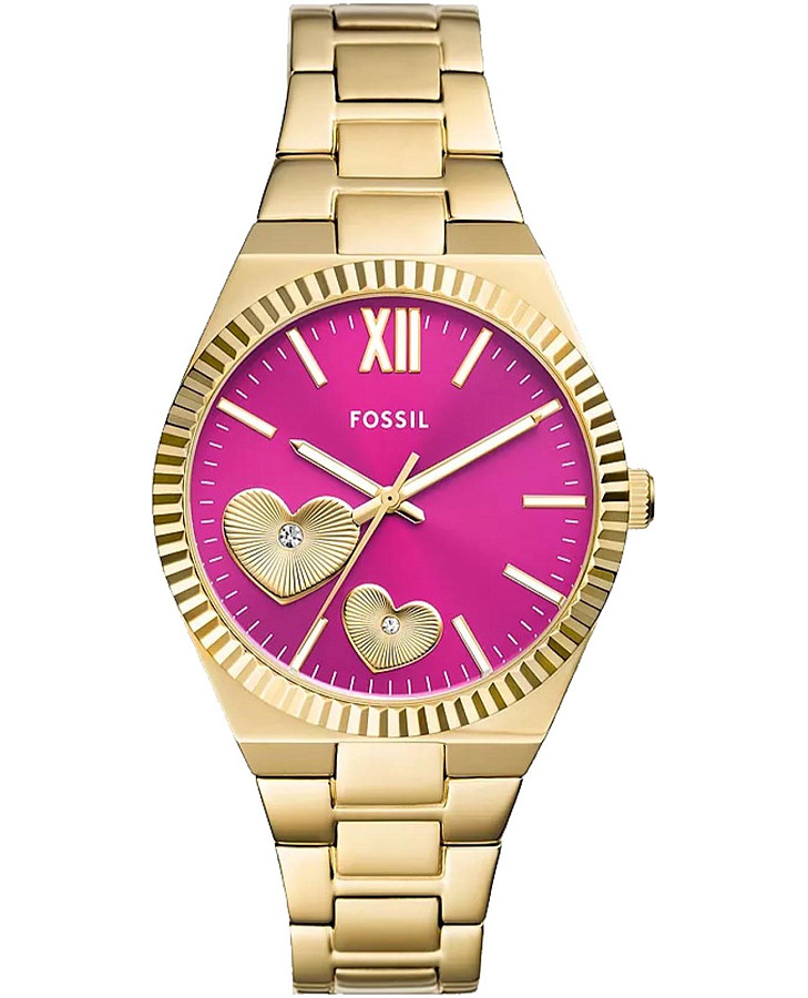 Часы Fossil Scarlette ES5325 — женские, коричневый
