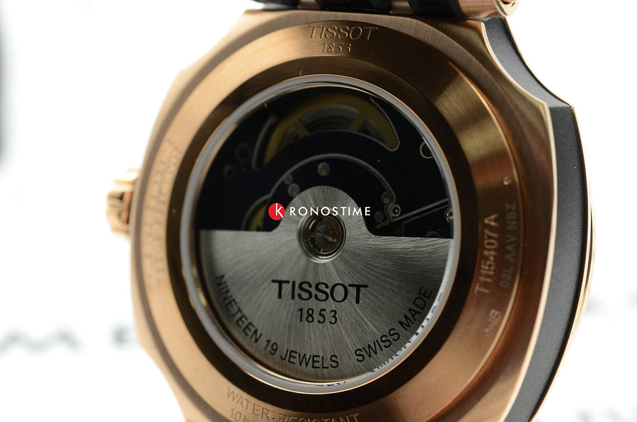 Часы Tissot T-Race Swissmatic T115.407.37.051.00 — механические, Швейцария, мужские