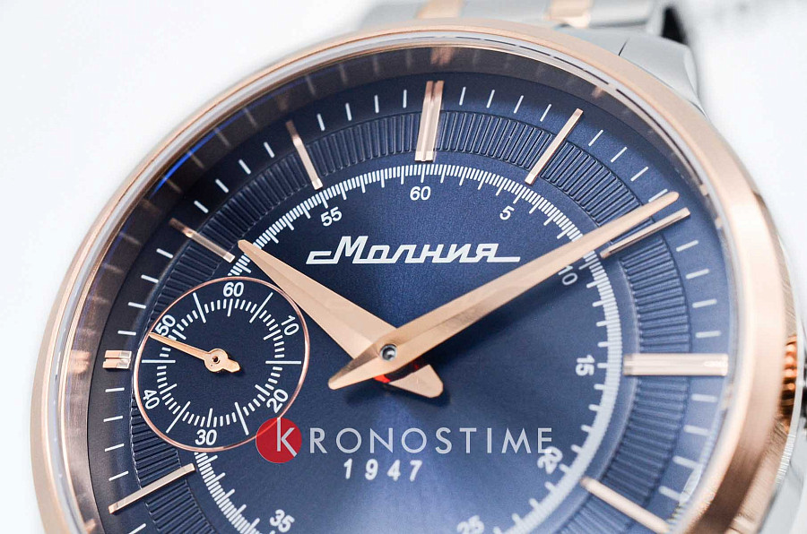 Часы Молния Дебют 0200103-1.0 — мужские, нержавеющая сталь с pvd-покрытием