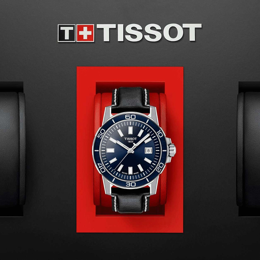Часы Tissot Supersport Gent T125.610.16.041.00 — кварцевые, Швейцария, мужские