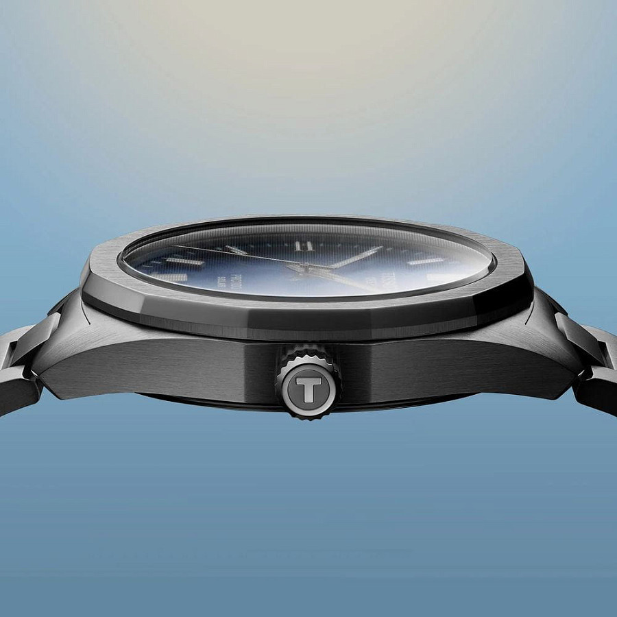 Часы Tissot PRC 100 Solar Quartz 39mm T151.422.11.041.00 — синий, сталь металл