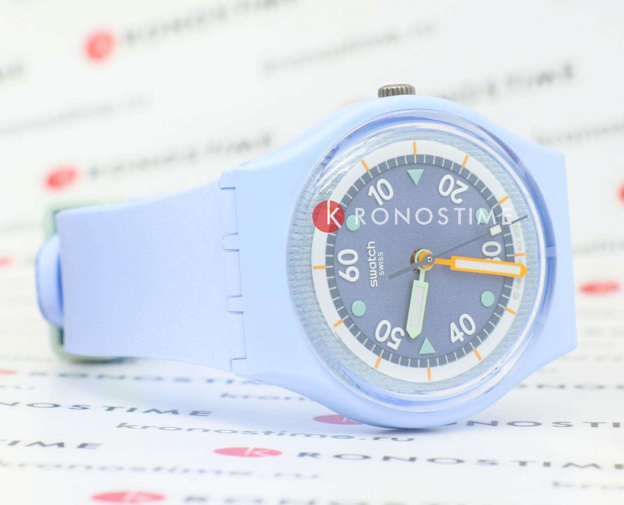 Часы Swatch Gent Bioceramic Standard SO31L100 — биокерамика, Швейцария
