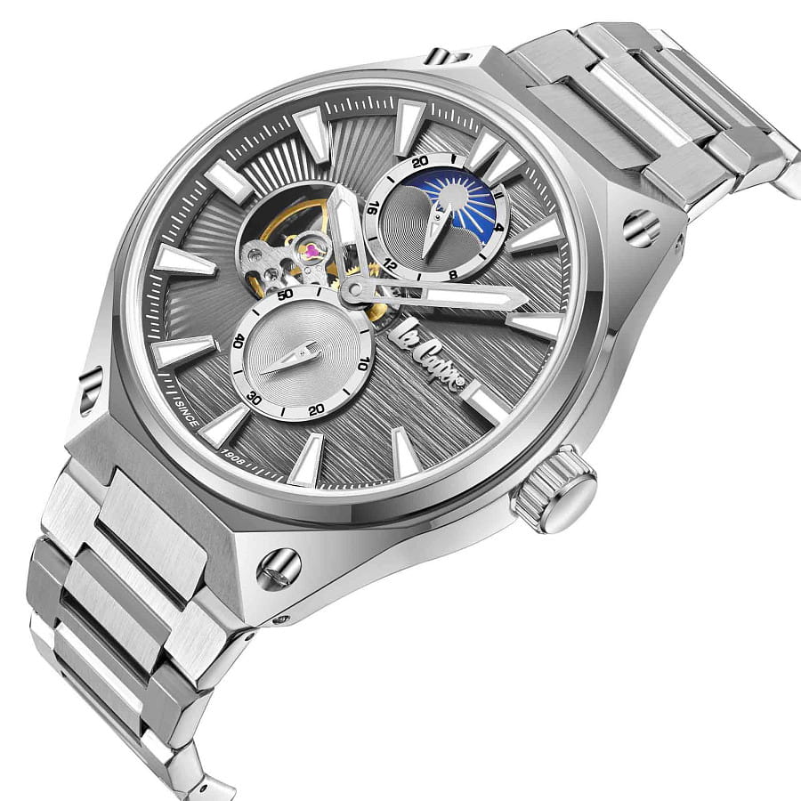 Часы Lee Cooper LC08123.350 — механические, металл сталь